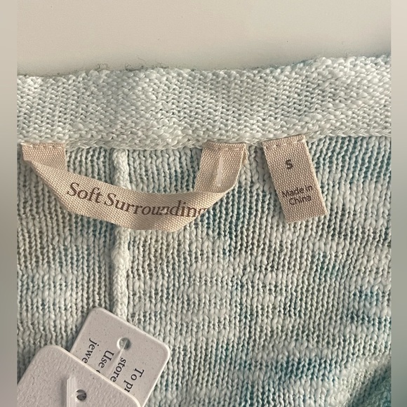 Soft Surroundings V-Neck Long Sleeve Sweater - Picture 8 of 13